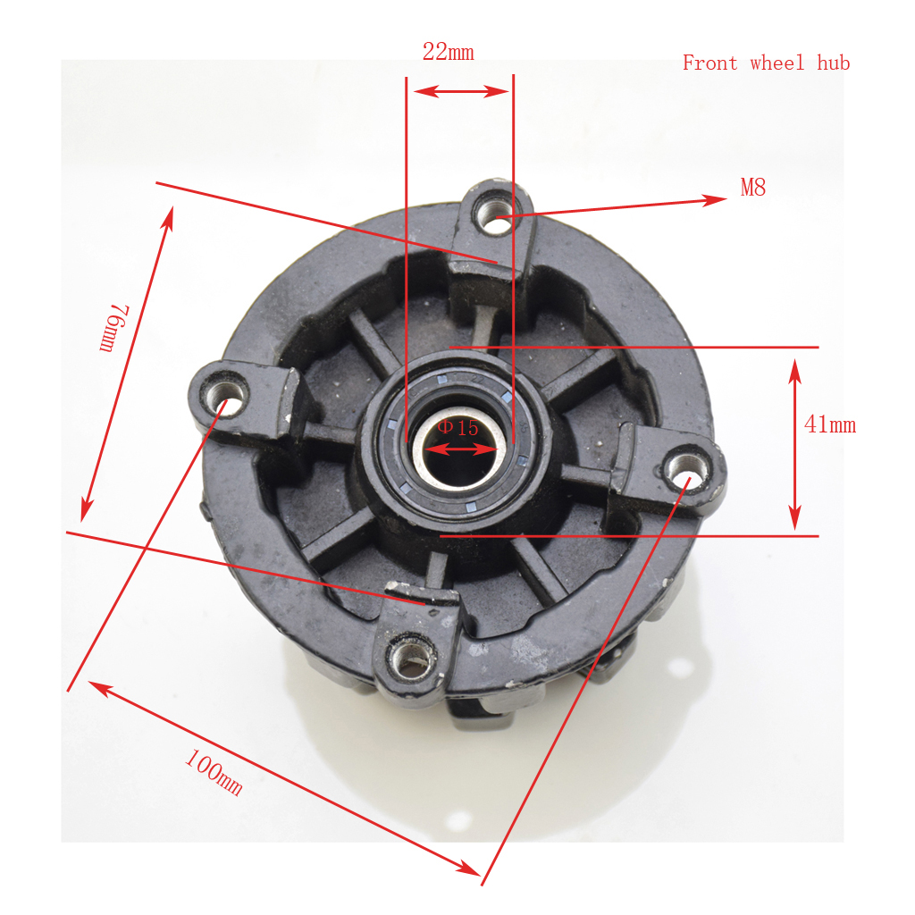 Rear 16 Inch Front 19 inch Wheel Rim Hub for Motocross Off-road motorcycle Accessories BSE T8 170 150 Dirt Pit bike
