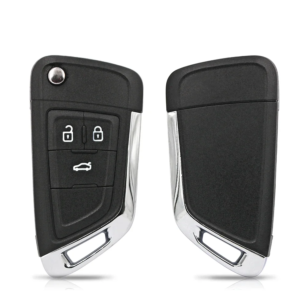 Ecusells 2/3/4/5B Folding Car Key Shell For Chevrolet Cruze Aveo Spark Sonic Volt For Opel Vauxhall Zafira C Astra J for Buick