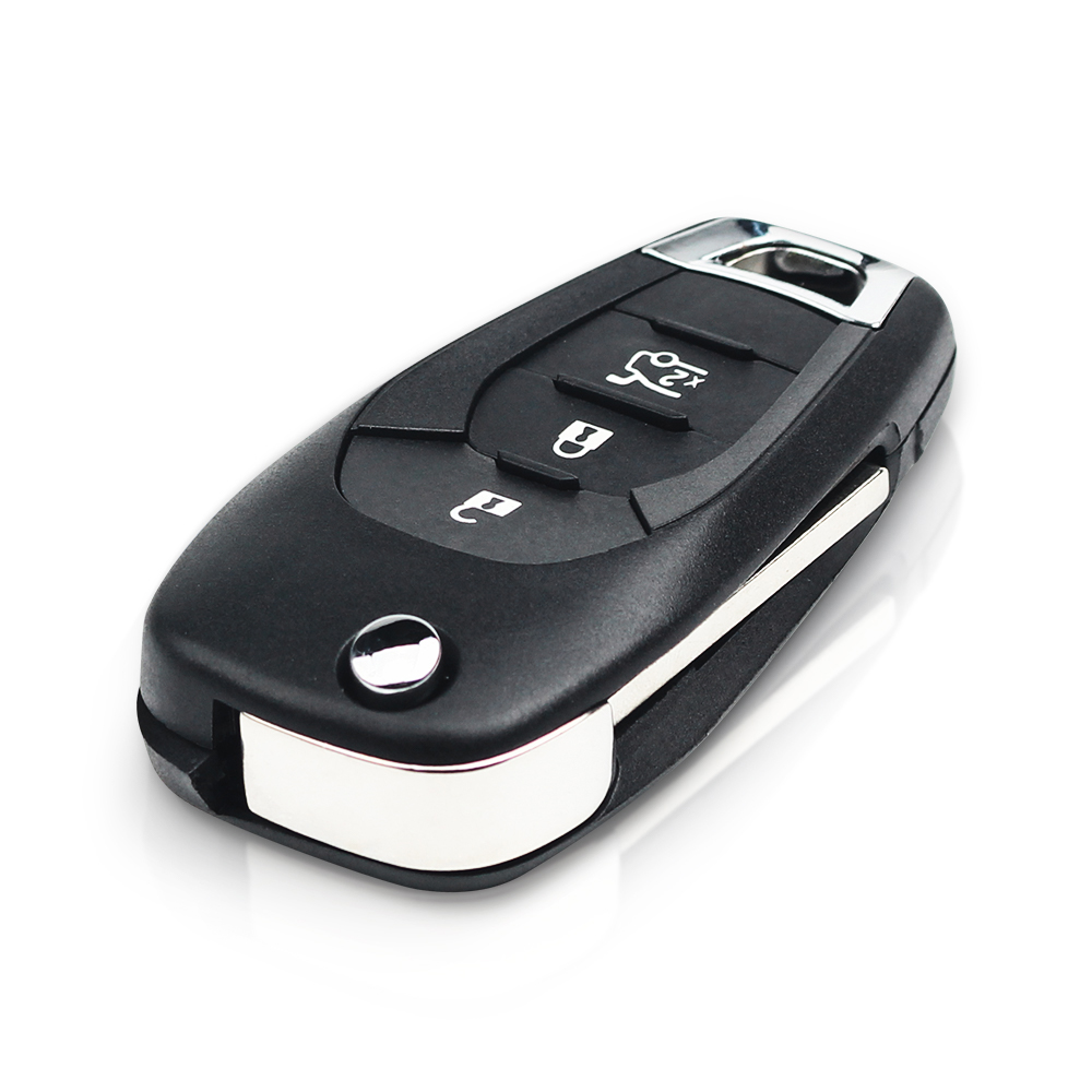 KEYYOU 315Mhz/433MHZ Flip Remote Car Key For Chevrolet Colorado Cruze Trailblazer Onix Tracker Onix RS ID46 Chip