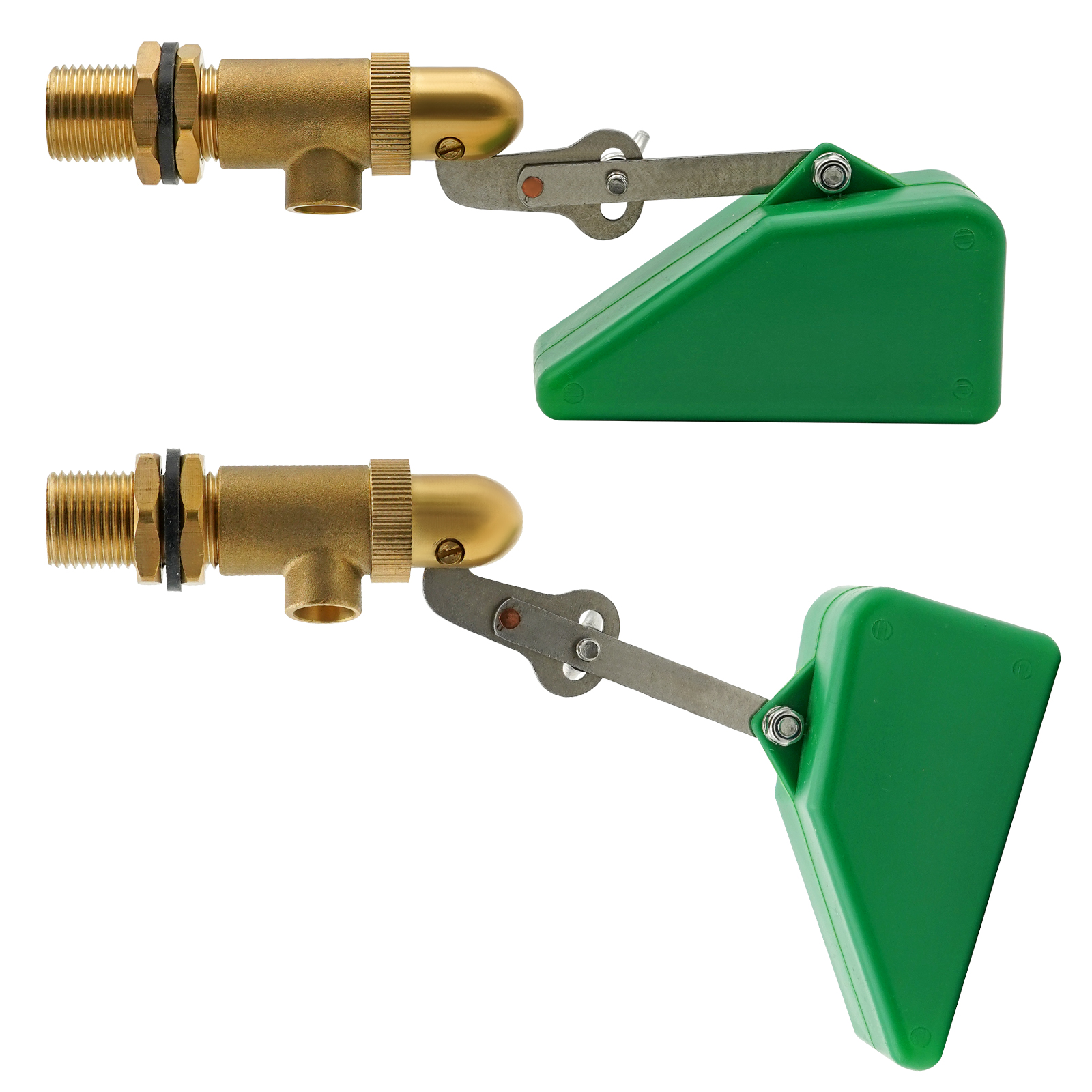 1/2 Inch Brass Valve with Plastic Float Copper Water Float Valve Adjustable Arm Automatic Fill Float Valve for Water Tank