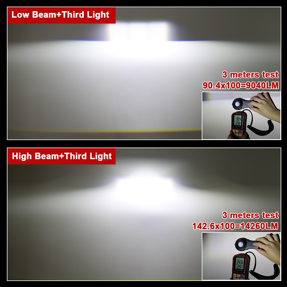 Fog Lights Projector LED For Ford Focus 2 3 MK2 MK3 Fiesta/Renault/Mitsubishi/Subaru Tuning PTF Bi-led Lenses 3.0'' Hyperboloid