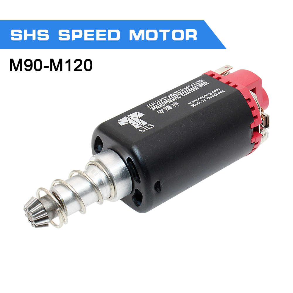 Airsoft Parts SHS Hihg Speed High Torque AEG Motor for M4 M16 MP5 G3 P90 (Long)