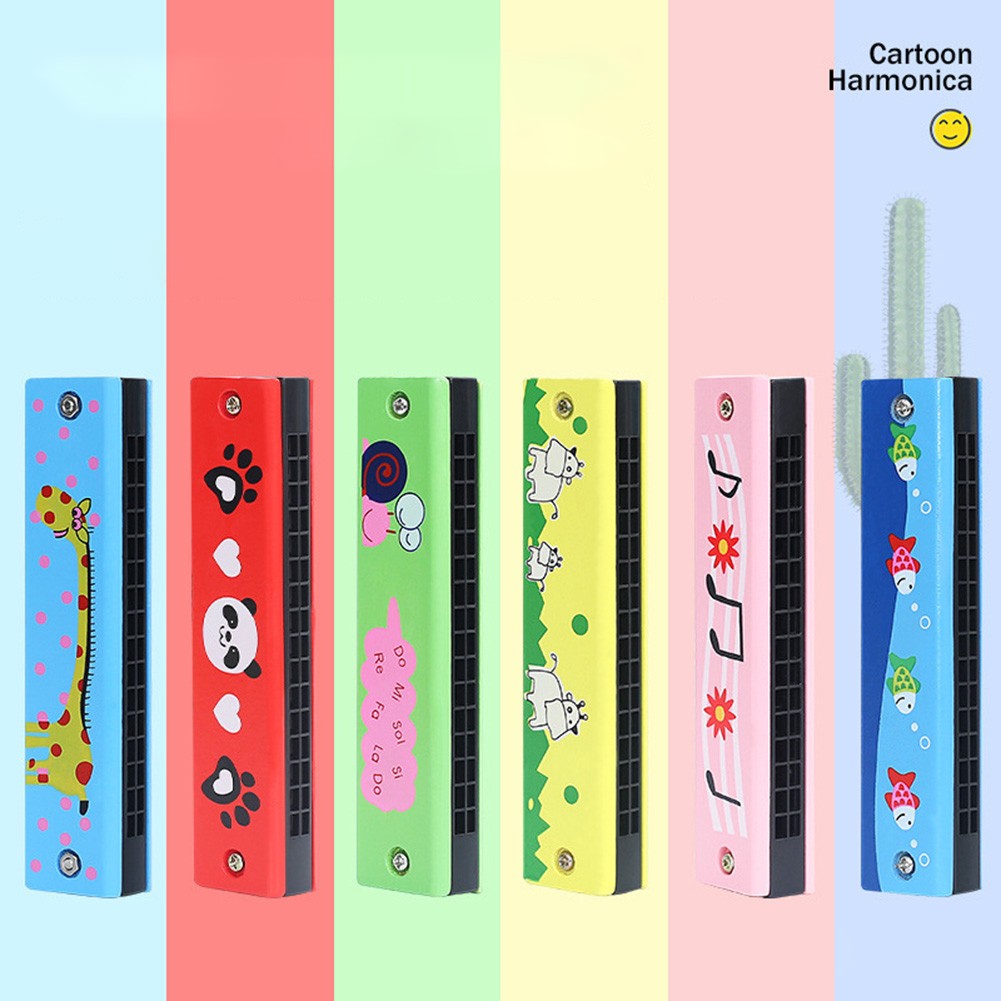 Wooden Harmonica Educational Gift Instrument Kids Mouth Music Organ Replacement Universal 1pcs Hot Sale Newest