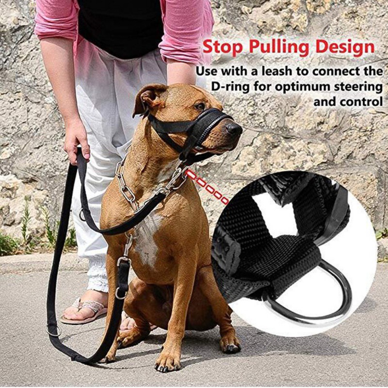 Pet Dog Muzzles NO Bite Adjustable Mask Breathable Bark Bite Mesh Mouth Muzzle Grooming Anti Stop Chewing Anti Bark Bite