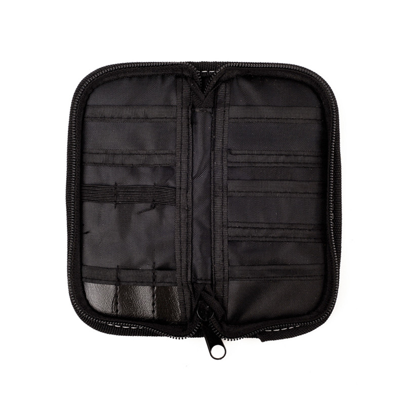 Bag Accessories Carry Case Wallet Pockets Holder Storing Bag Black Durable Container For Home Outdoor 43c1b