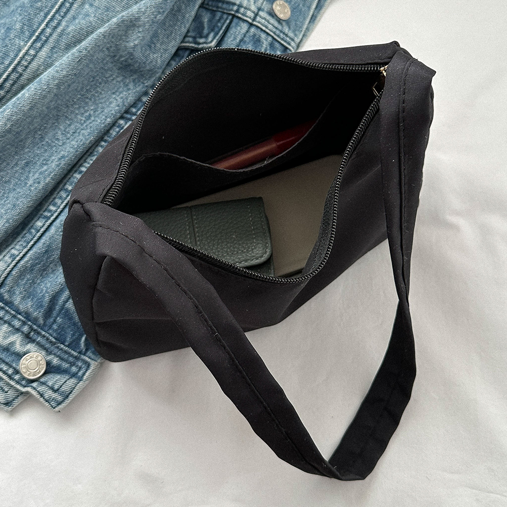 Fashion Oxford Shopping Bags Retro Casual Women Underarm Bags Small Totes Ladies Shoulder Bags Casual Solid Color Female Handbag