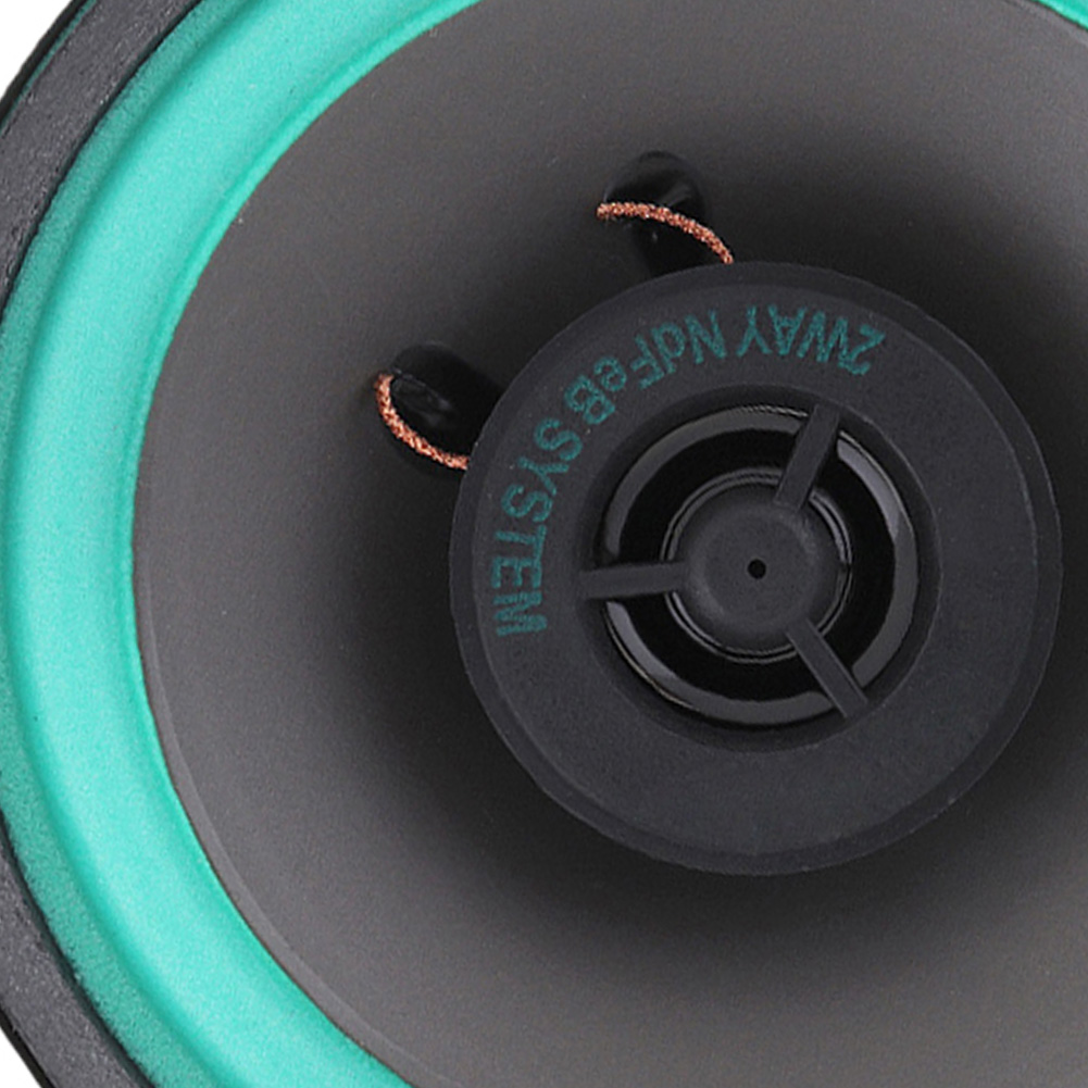 5 Inch 2 Way Full Frequency Car Stereo Speaker 12V Vehicle Audio Music Stereo Subwoofer Full Range Frequency Auto Audio