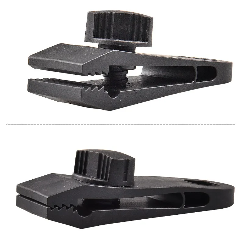 10PC Clamp Tarp Heavy Duty Lock Grip Tent Fasteners Clips Pool Awning Bungee Cord Car Tighten for Outdoor Camping