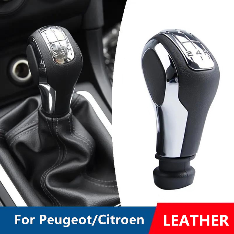 Car Gear Shift Knob Boot Cover for PEUGEOT 106 107 205 206 207 306 307 308 309 405 406 407 508 605 607 806 807 CITROEN C1 C3 C4