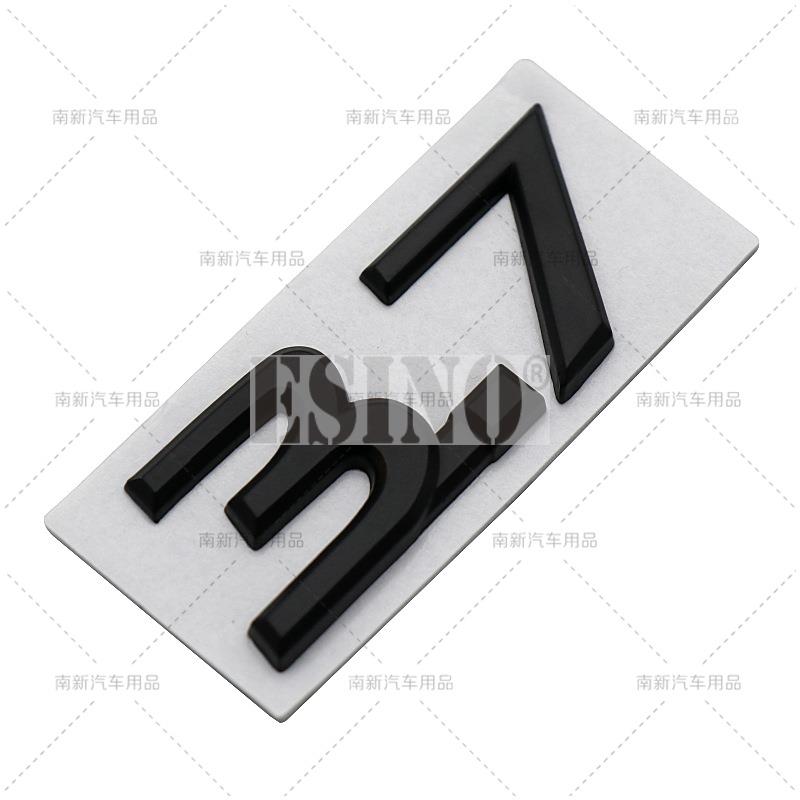 Styling 2.5L 3.7L IPL 3D Car Metal Zinc Alloy Badge Adhesive Emblem Decal for Infiniti Q50 Q50S Q70L G37 G25 QX70 FX35 FX37