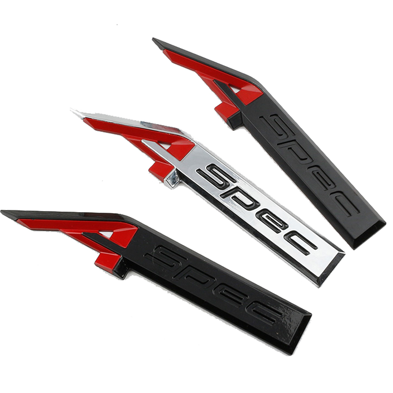 Car Trunk Emblem Sticker for Acura A-SPEC Integra MDX TL TSX RSX RDX NSX Letter Badge Decals Decoration