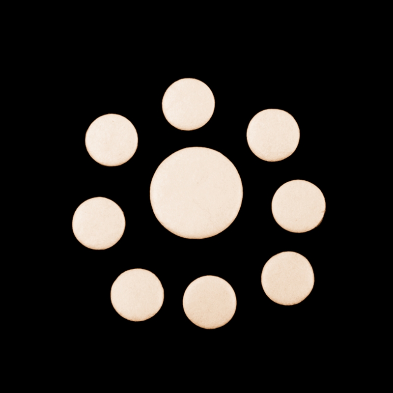 Clarinete ddmysmile Almohadillas Repuesto Para Cuero 25Uc, Suministros Equipos Musicales Para Hogar Smile 25Uc,