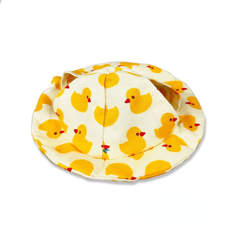 1pc Small Animals Rabbit Guinea Pig Hamster Hat Bag Funny Cap Head Accessories Cute Small Pet Decorative Printing Hat Bag