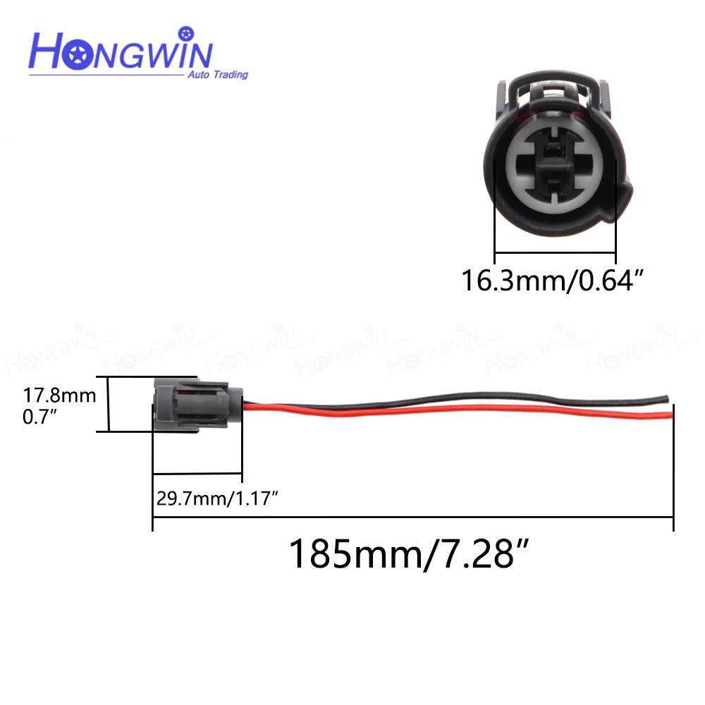Coolant Temp Fan Switch Sensor Plug Connector For Honda Acura Civic Pilot Isuzu 37870-PJ7-003 37760P00003 37870PKJ2015