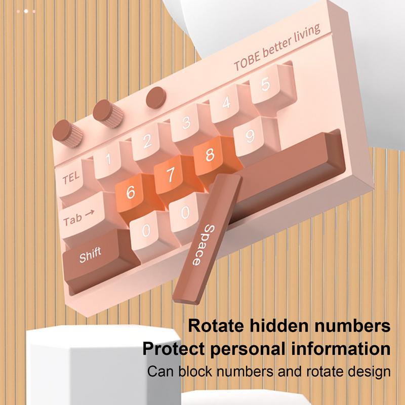 Automobile Sign Phone Number Plate Temporary Parking Card Auto Dashboard Ornament Car