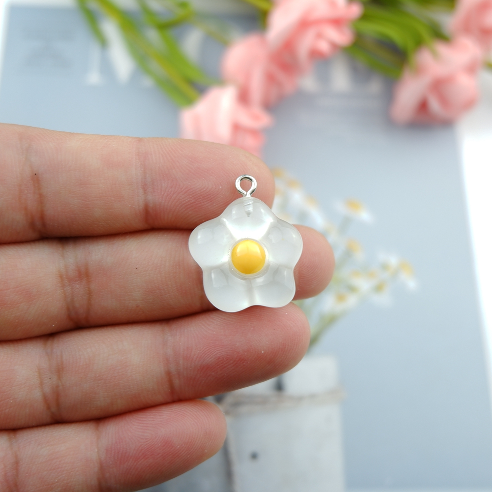 Flower Duck Mushroom Charms for Jewelry Making Diy Earring Bracelet Pendant Accessories Findings Phone Making Bulk Wholesale