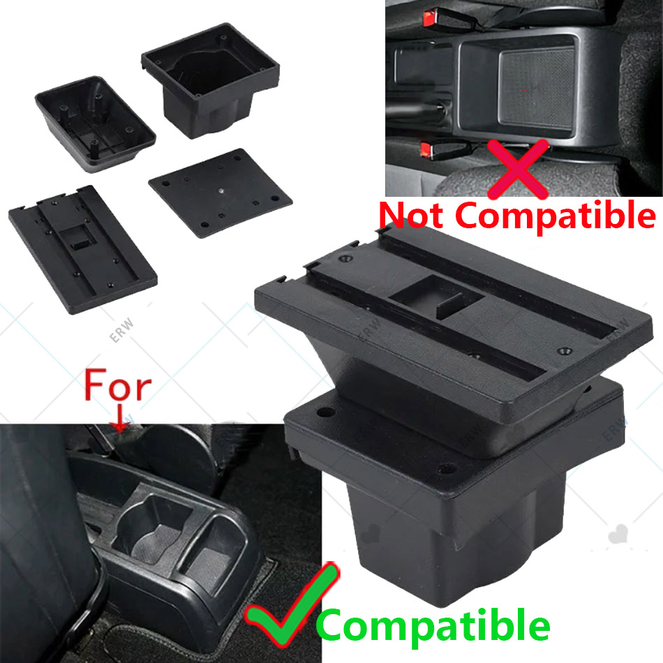 For Skoda Octavia Armrest box For Skoda Yeti Mk2 A5 Car Armrest Storage box Car accessories Interior Parts Simple installation