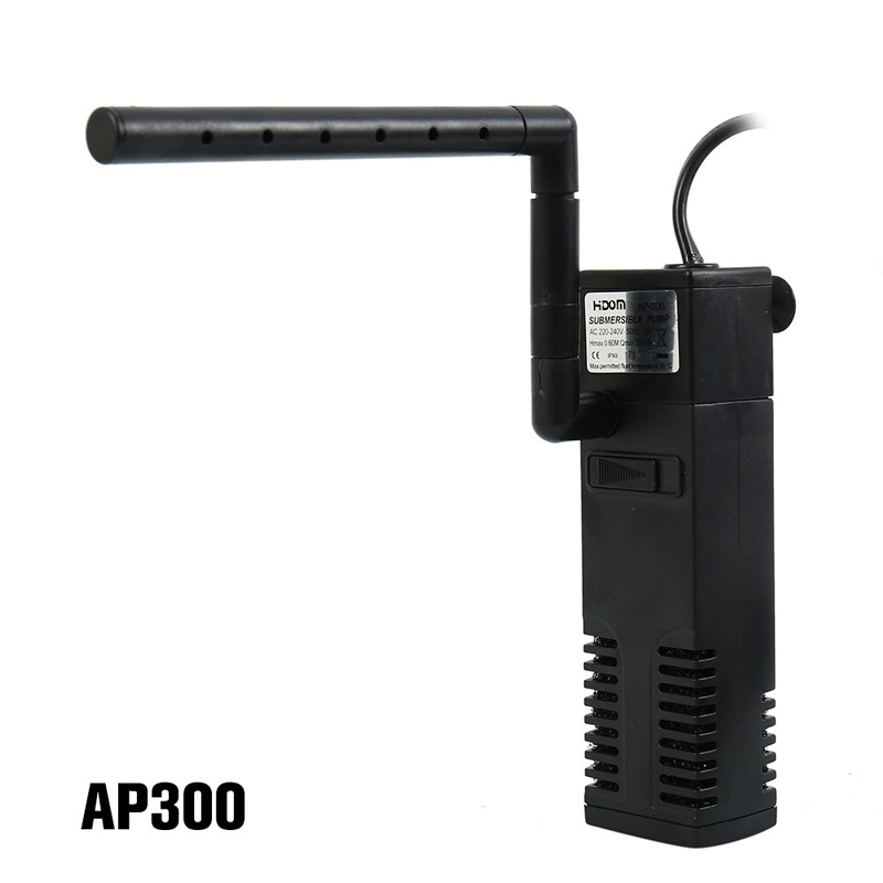 Pump Tool Accessories New Style 3W Submersible Water Built-in Filter Pump Aquarium Fish Tank Pond Waterfall Oxygen Increasing