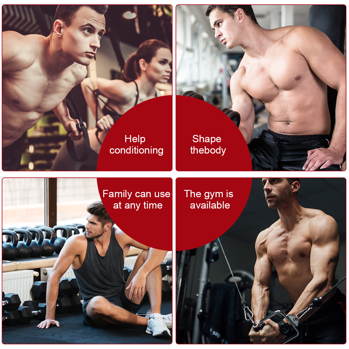 Resistance Metal Heavy Straps Band Duty D- Rings Exercise Handles Grips for Bodybuilding Training Men Gym Home Workouts Use ( smile D- ( D- ( D- (