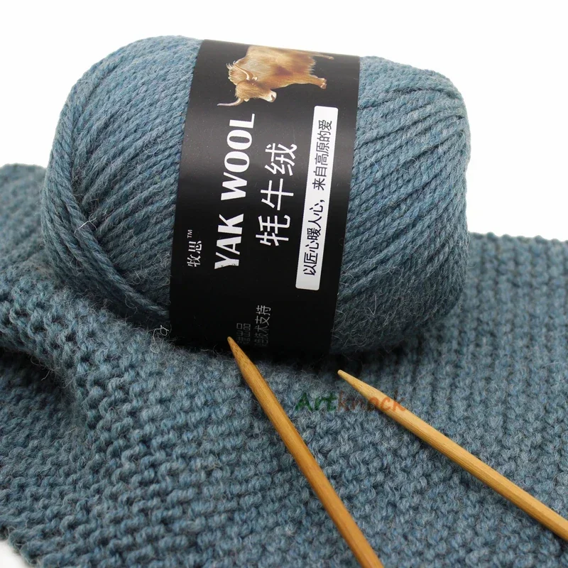 Yak Yarn 1pc 100g Wool for Knitting Swetry Lana Para Tejer Thick Yarn Hilos Para Tejer A Ganchillo Crochet smile