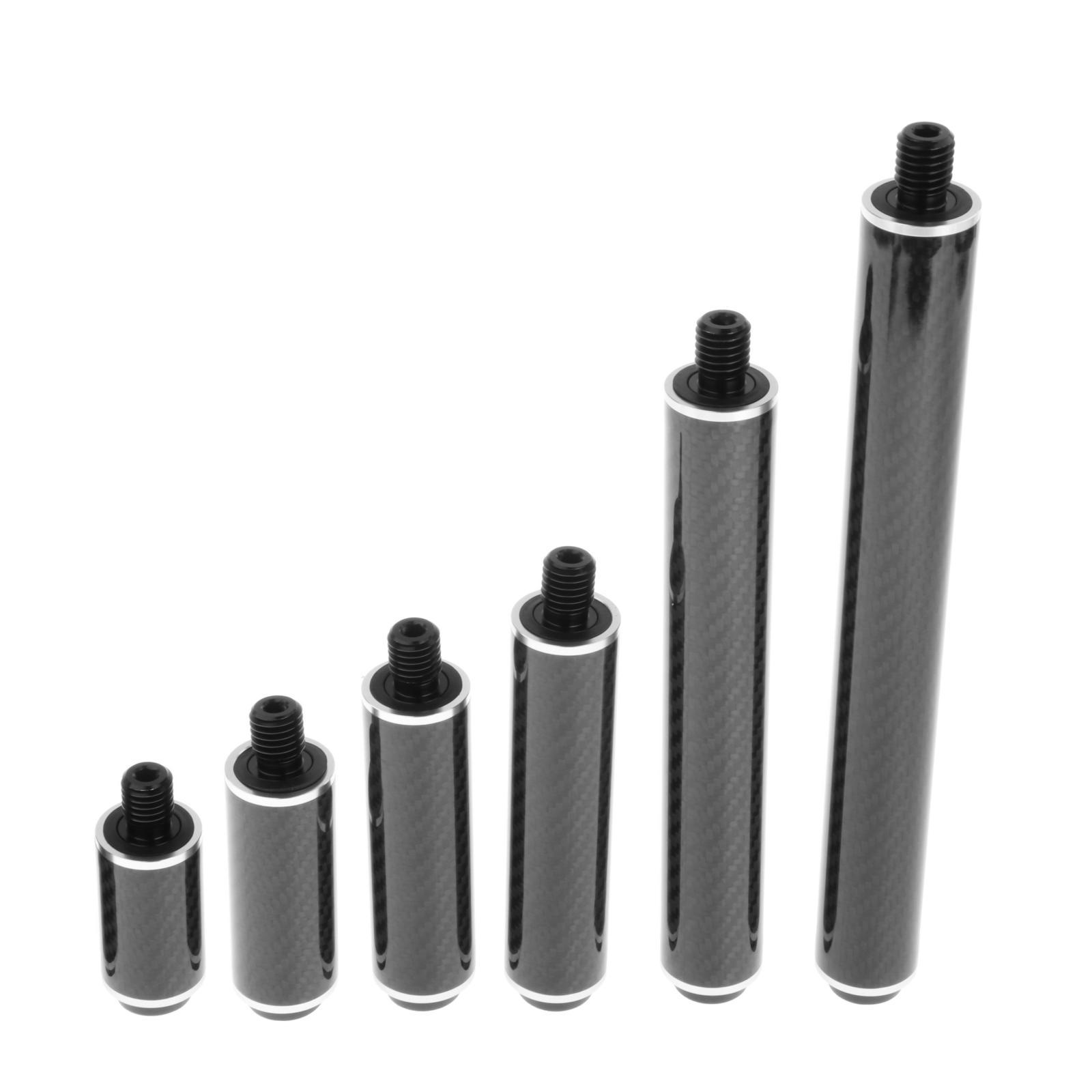 Billiards Pool Cue Extension, Snooker Cue Extended, Cue End Lengthener with Back