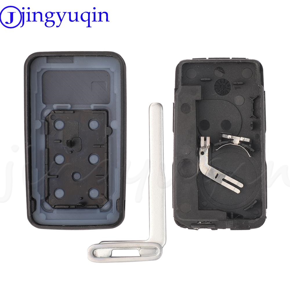 jingyuqin 5/6 Buttons Remote Auto Key Shell Cover Case For S60 V60 S80 XC70 XC60 V70 2008-2017 Car Accessories