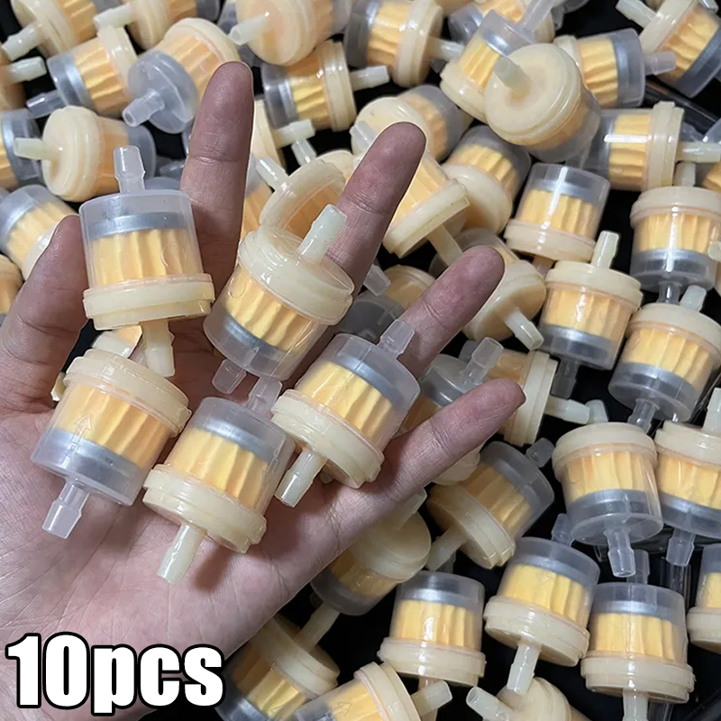 1/10pcs Universal Gas Oil for Motorcycle Moped Scooter Motocross Gasoline Fuel Filter Accessories