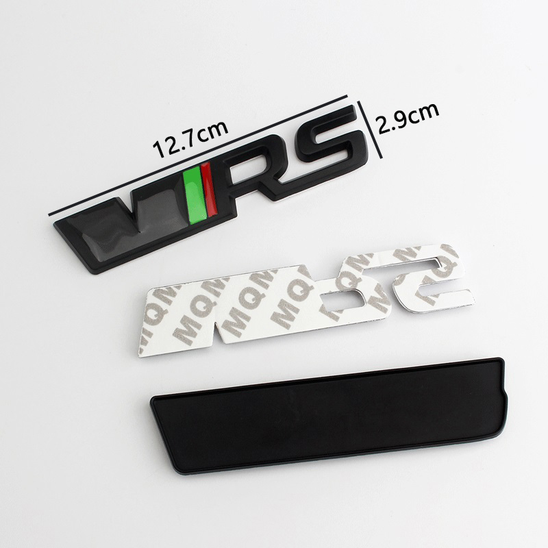 Metal VRS Car Emblem Front Hood Grille Badge for Skoda KodiaqGT Karoq KamiqGT Kamiq Combi Decoration