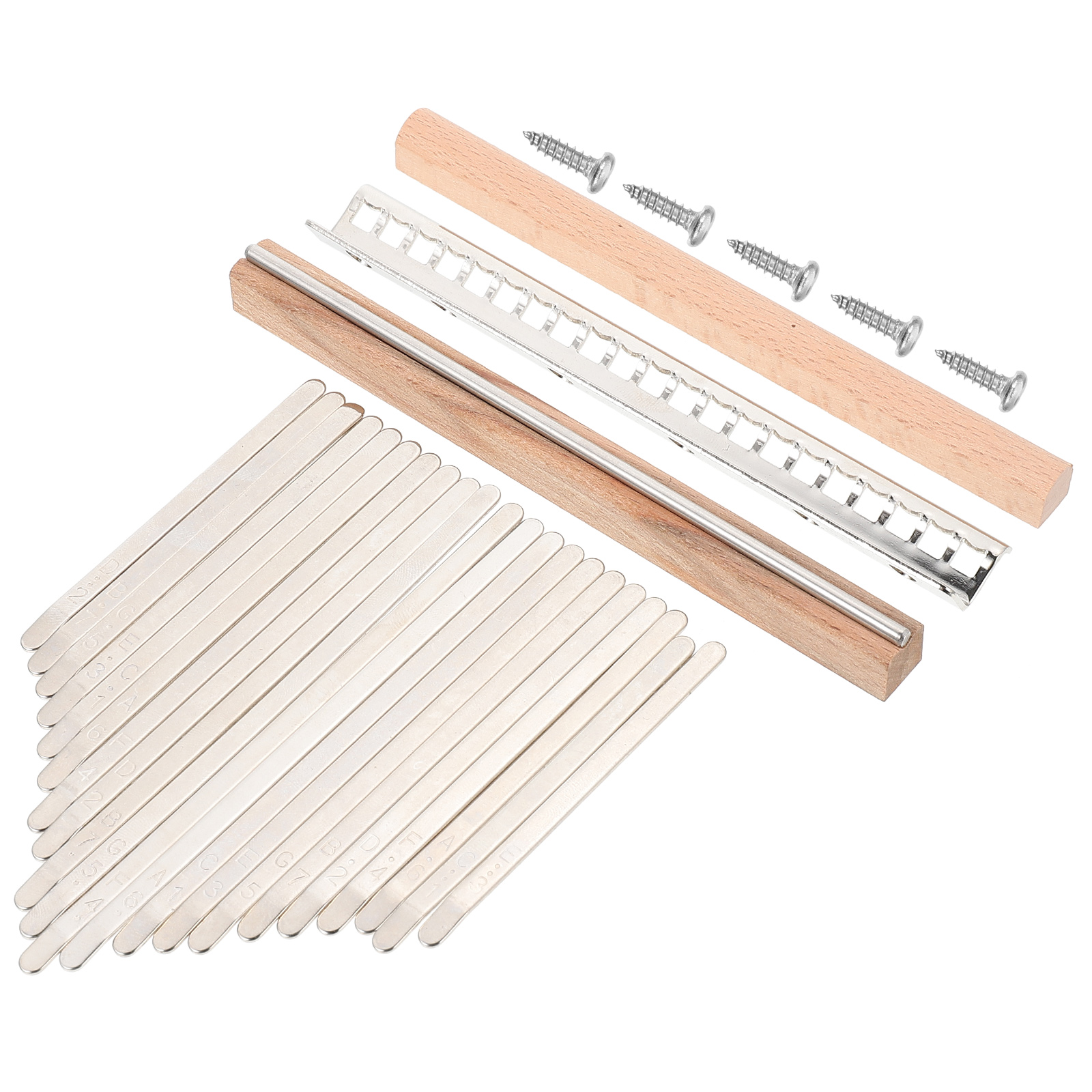 1 Set Premium Piano Bridge Xylophone Bridge Kalimba DIY Kalimba Accessory Kit