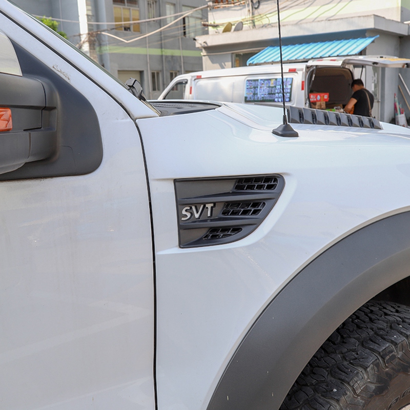 Fender Grille Air Outlet Vent Trim Cover Trim For Ford F150 Raptor 2009-2014 SVT Accessories (ABS) f7606 5 7ba07