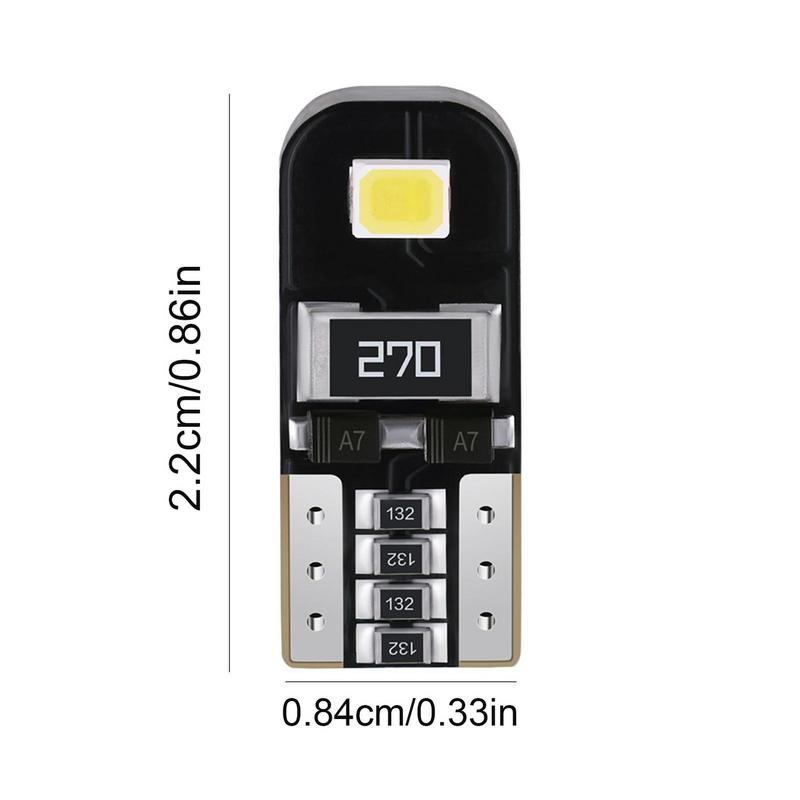 1pcs Car T10 LED Bulb Interior Bulb W5W LED 5730 8SMD Canbus Error Free 12V Dome Lights Parking Light Auto Signal Lamp f000a 5 6ef94