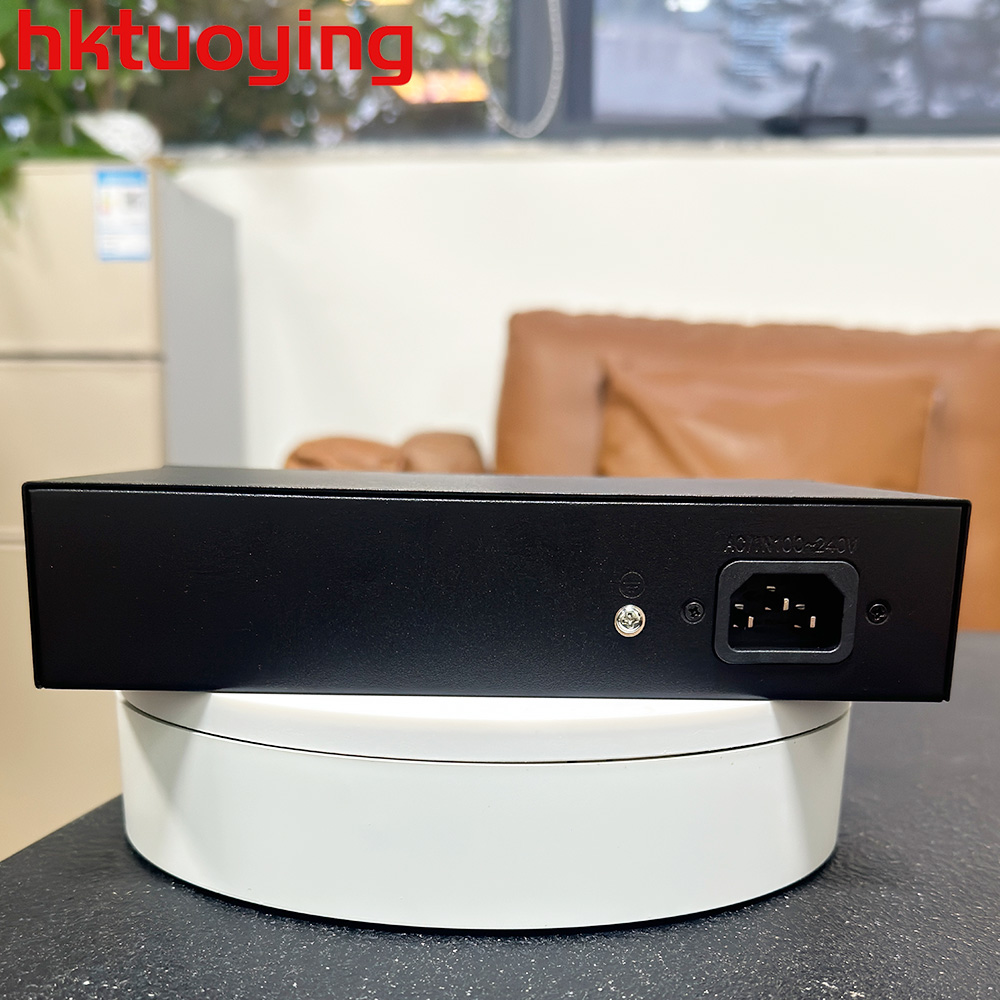 HKTUOYING 48V 8/16 Ports POE Switch Ethernet 10/100Mbps IEEE 802.3 af/at for IP Camera/CCTV Security Camera System