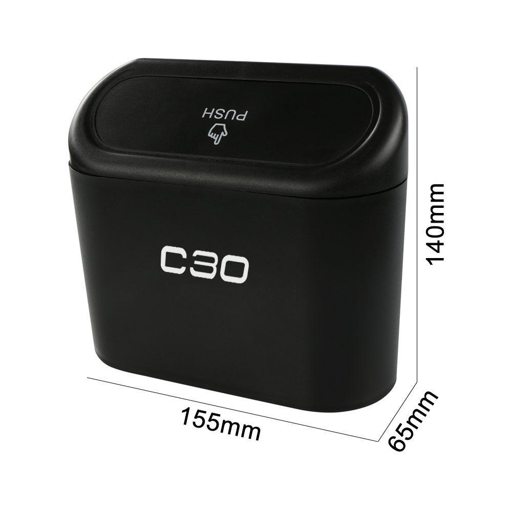 Car Hanging Garbage Storage Box For XC90 XC60 C30 T6 S60 C70 XC40 V40 XC70 V70 V60 V50 S80 S40 AWD V90 S90 Car Accessories