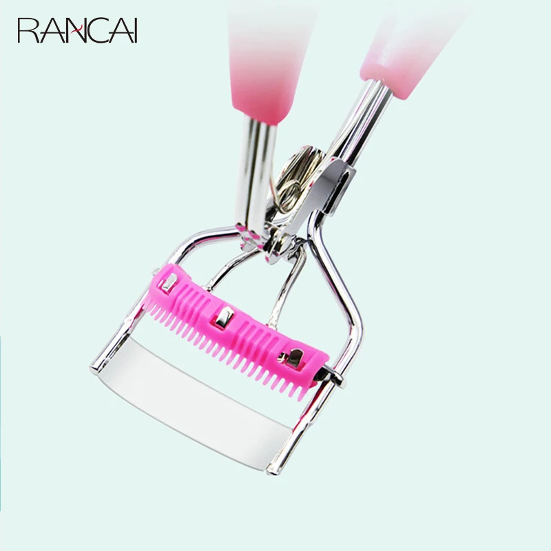 1pcs Eyelash Curler Make-up for women Beauty makeup tools Cosmetics Lady Eye Lashes Curling With Comb Clip Eyelashes Tool 240625
