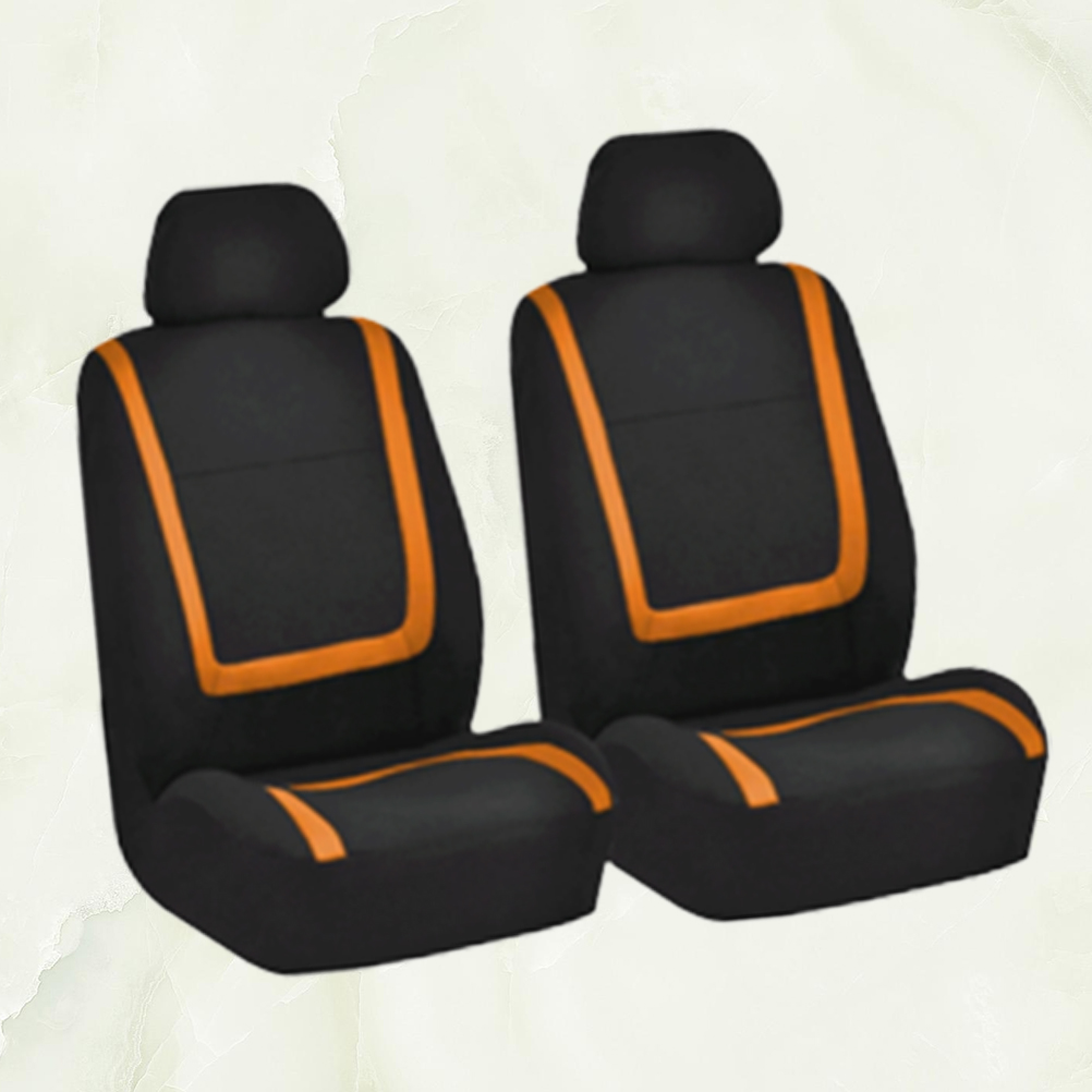 4/9 Cover Car Seat Pcs Auto Saet Pad Cover Thicken Wear Resistant Car Seat Protector Mat Car Interior Accessories A30 smile