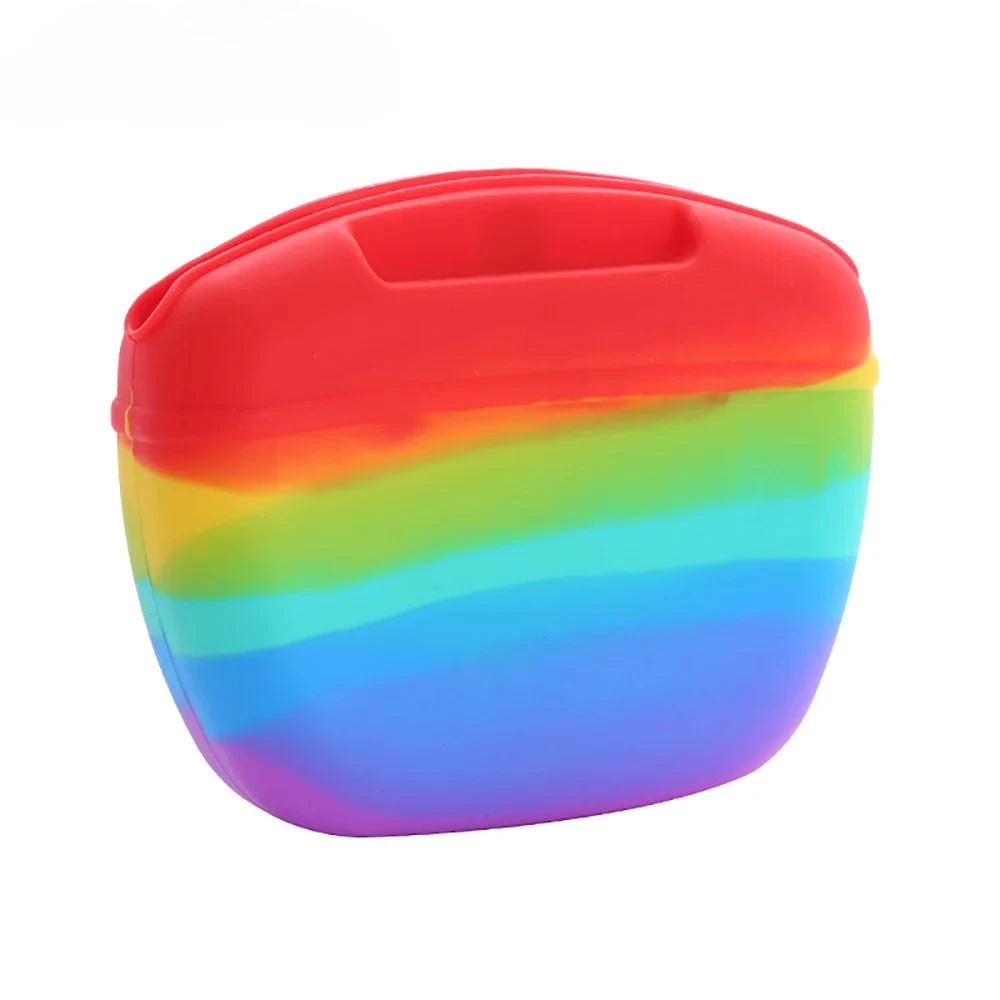 Silicone Dog Treat Bag Pet Portable Dog Training Waist Bag Outdoor Feeder Puppy Snack Pouch Food Reward Storage Bag Pet Supplies