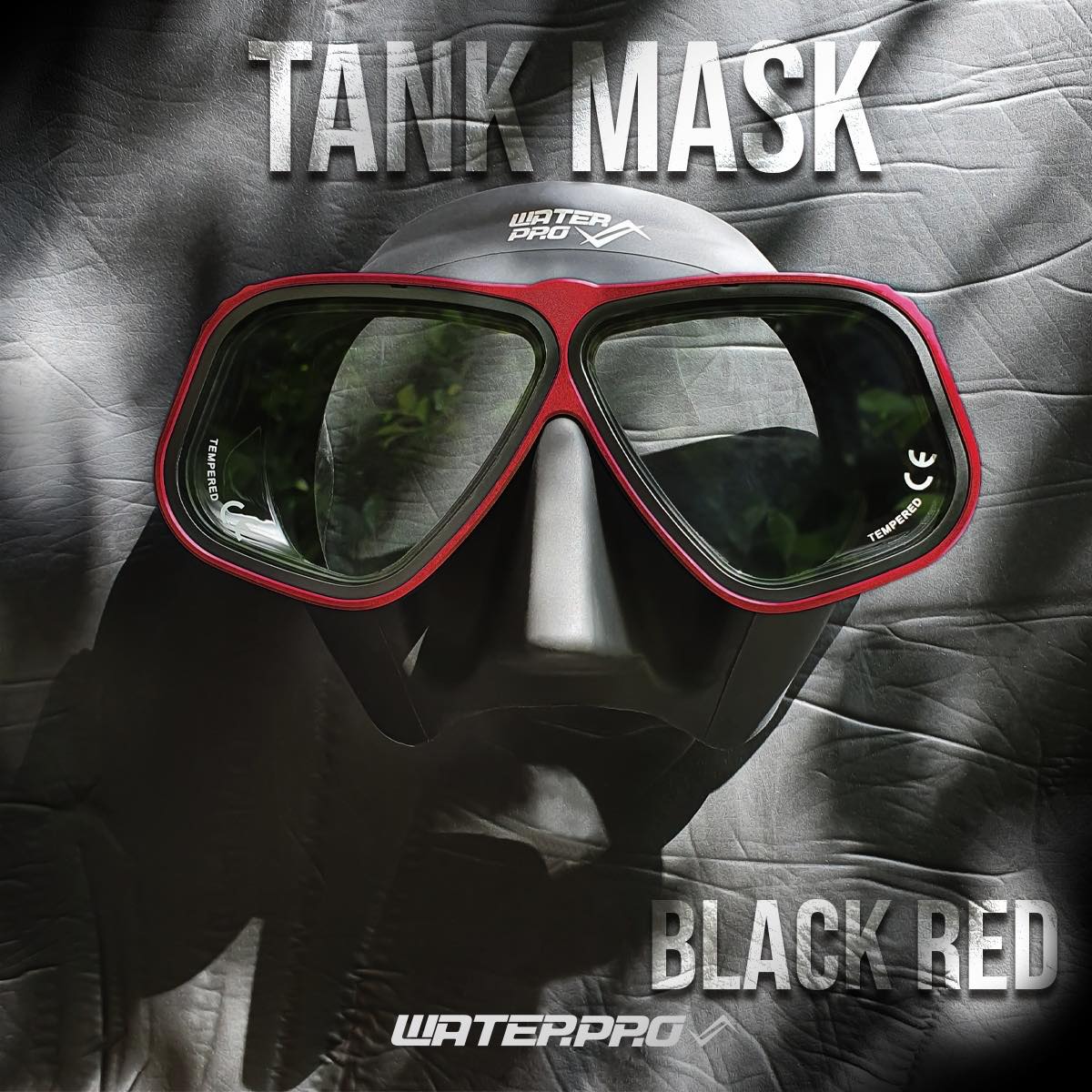 Tank ddmysmile Water Mask Pro 2.0 Low Volume Free Diving Mask Aluminium Frame Smile