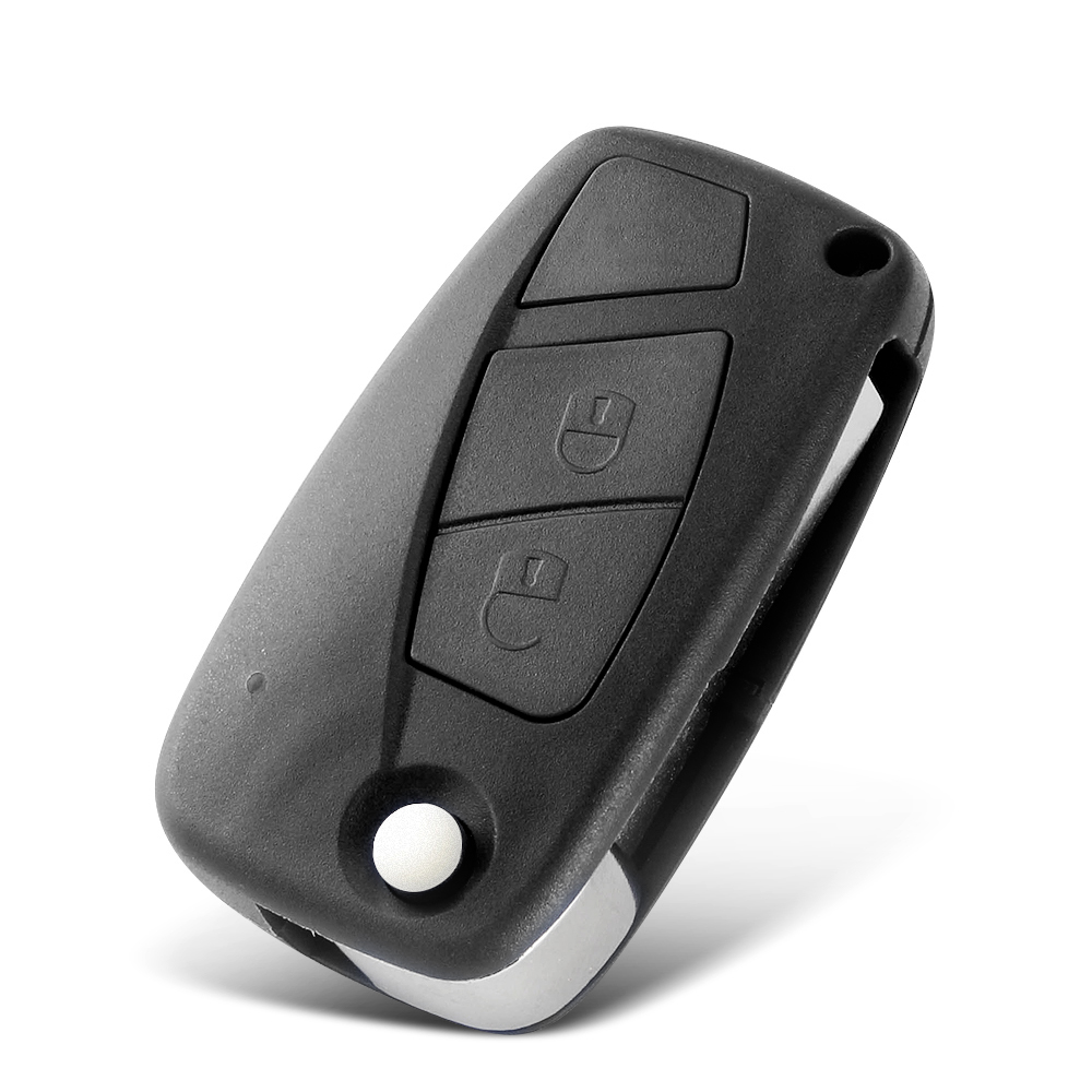 KEYYOU 1PCS 3 Buttons Car Key Shell For Fiat 500 Punto Stilo Ducato Panda Doblo Bravo Folding Remote Control Key Case 8df2d 5 39add