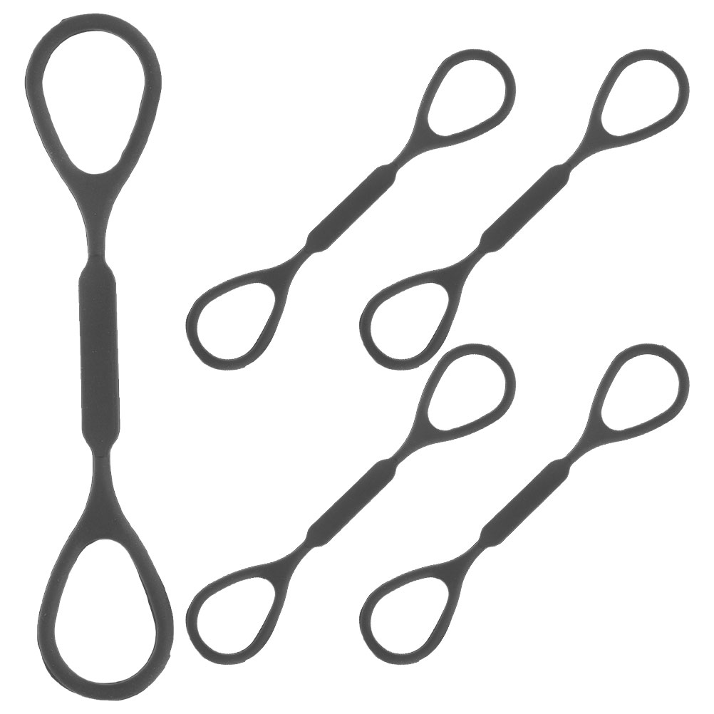 Slide 5Pcs Silicone Trumpet Stopper Silicone Ddmysmile ddmysmile Stopper Replacements For Trumpet Black Smile