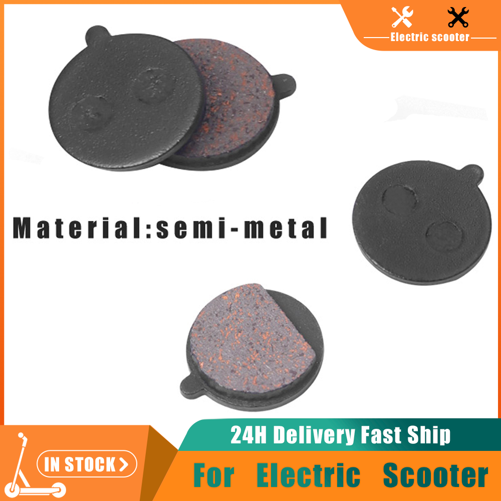 1 paires Universal Composite Ceramics Metal Disc Frein Brake Black Pad pour VSETT 9 9 / pour zéro 9 Scooter Scooter Smartor Smart