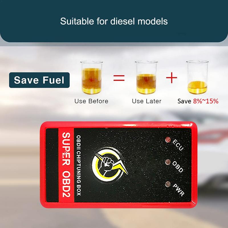 Automobile Fuels Universal Gasolines/OBD2 Fuel Saver Tuning Box Chip Device For Petrol/Car Gas Saving
