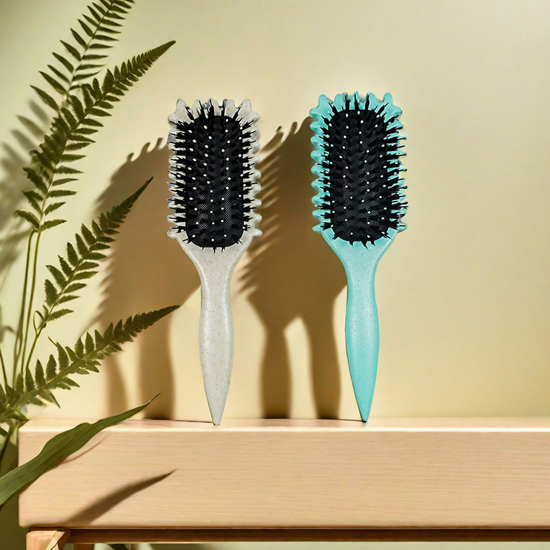 Hollow Comb Bounce Curl Define Styling Brush New Durable Smooth Hair Fluffy Comb Massage Home Hair Styling Tool Combs