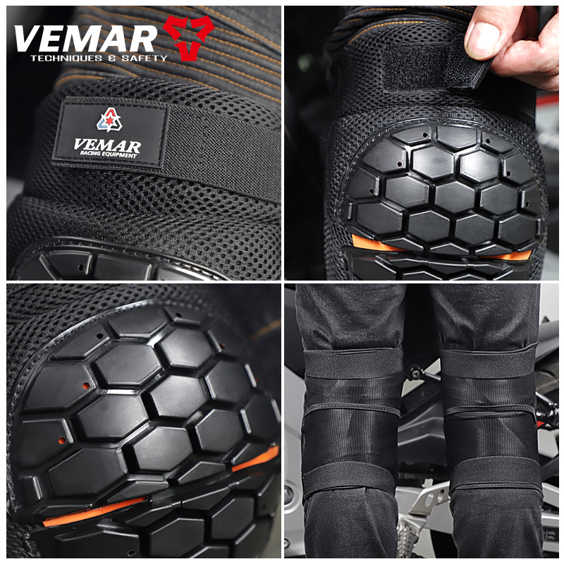 Motocross Summer Elbow Knee Pad Suit Brace Bike Outdoor Sports Anti Fall Drop Riding Cycling Motorcycle Kneepad Hand Leg Protect