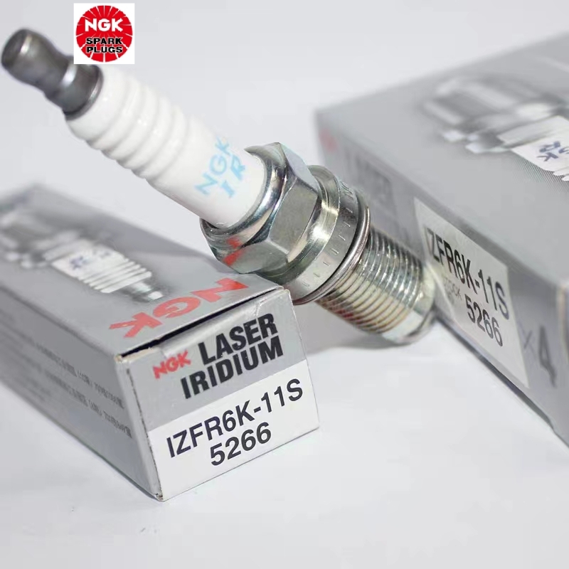 4Pcs Original NGK IZFR6K-11S 5266 Brand New Laser Iridium Platinum Spark Plugs For Honda CR-V 2.0L Stream Civic City CIIMO 1.8L