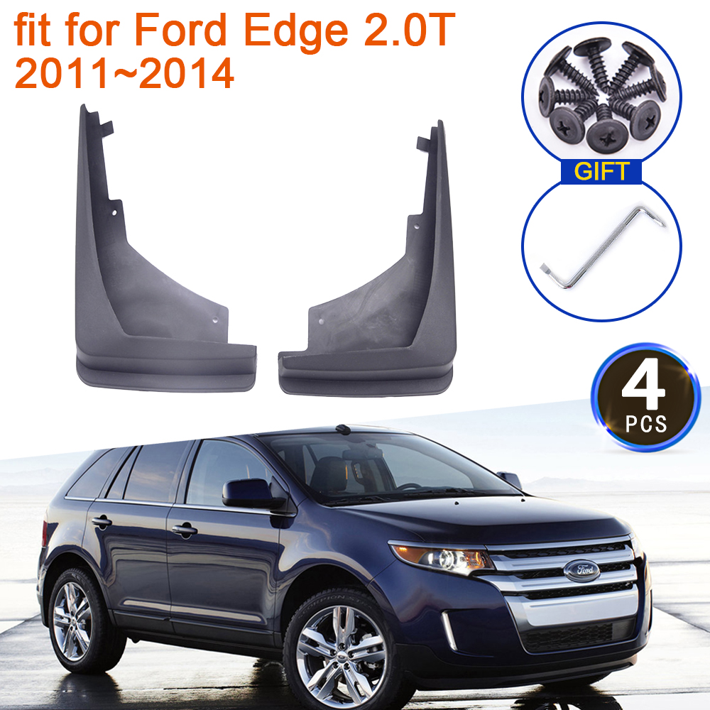 2x for Ford Edge 2.0T 3.5T 2007 2008 2009 2010 2011 2012 2013 2014 Mud Flaps Splash Guards Flap Mudguards Fender Car Accessories