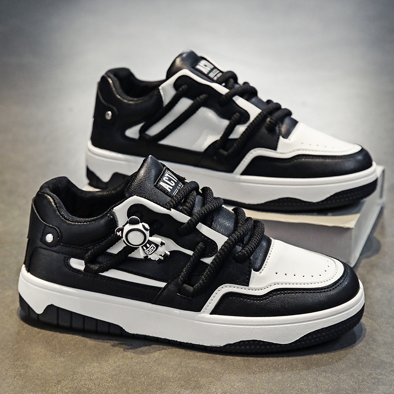 Men Casual Ddmysports Autumn Ot Sale Cricket New Athleisure Versatile Trendy White Shoes Black Free Shipping Outdoor