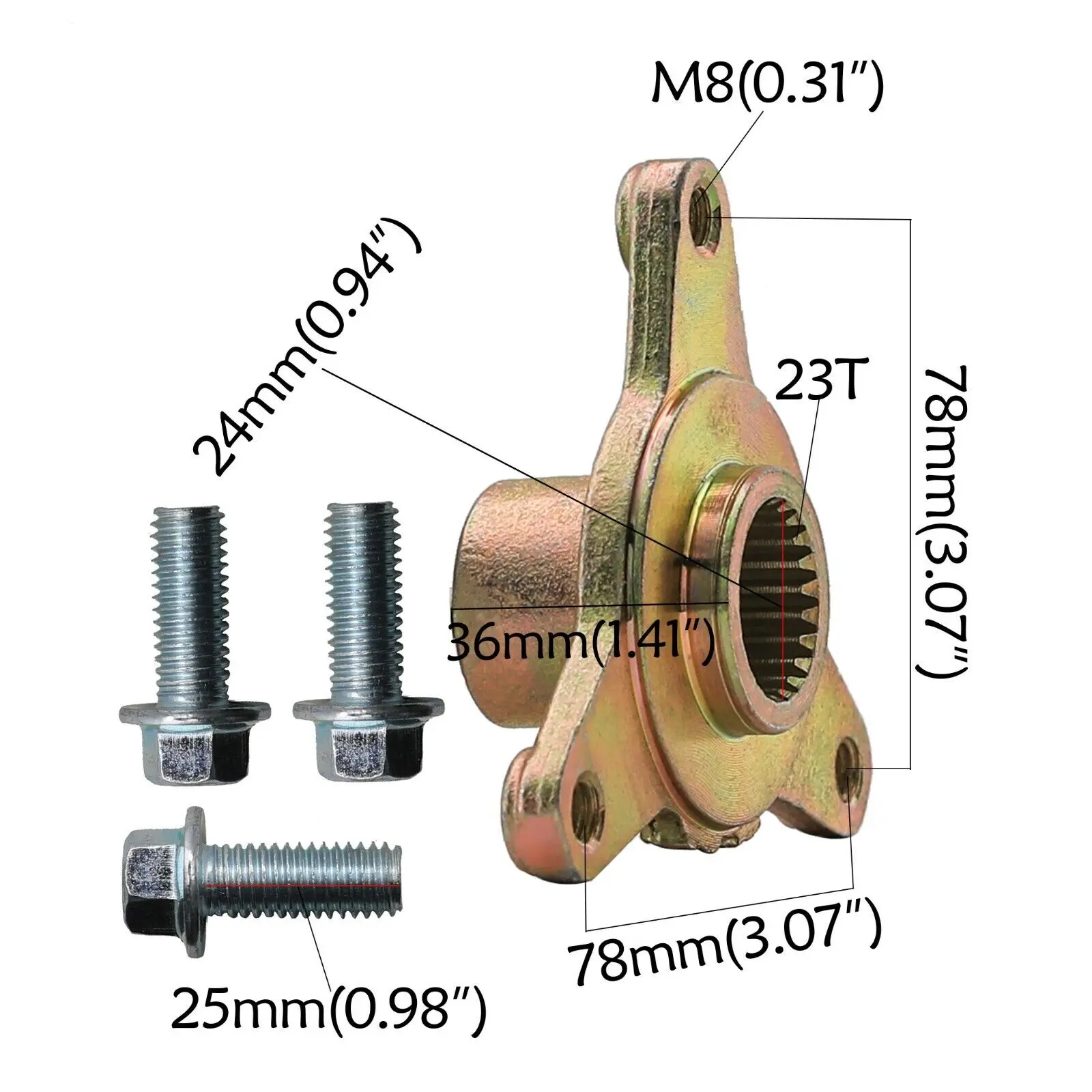 New 810mm Drift Trike Go Kart Rear Axle Kit Complete for 6" Wheels Hubs ATV Quad Buggy Motorcycle Accessories Tires Parts