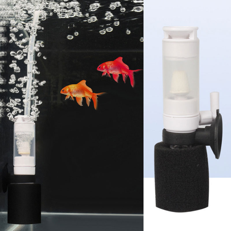 Mini Internal Purifier Fish Tank Multi Layer Media Filter For Increase Oxygen Air Pump Aquarium Pneumatic Filter Accessories