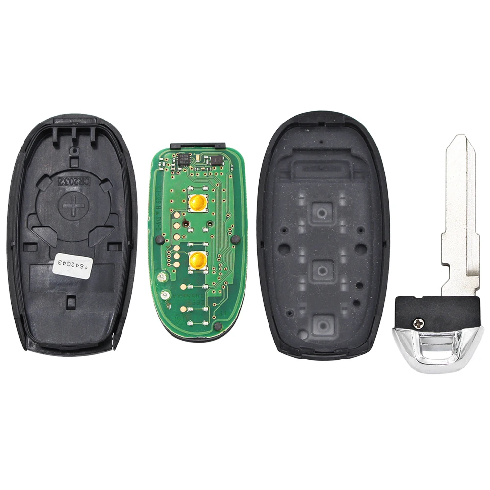 2 Buttons Remote Smart Card Control Key Fob for Suzuki Vitara 315 / 433MHZ With ID47 Chip Original Key TS007 TS008