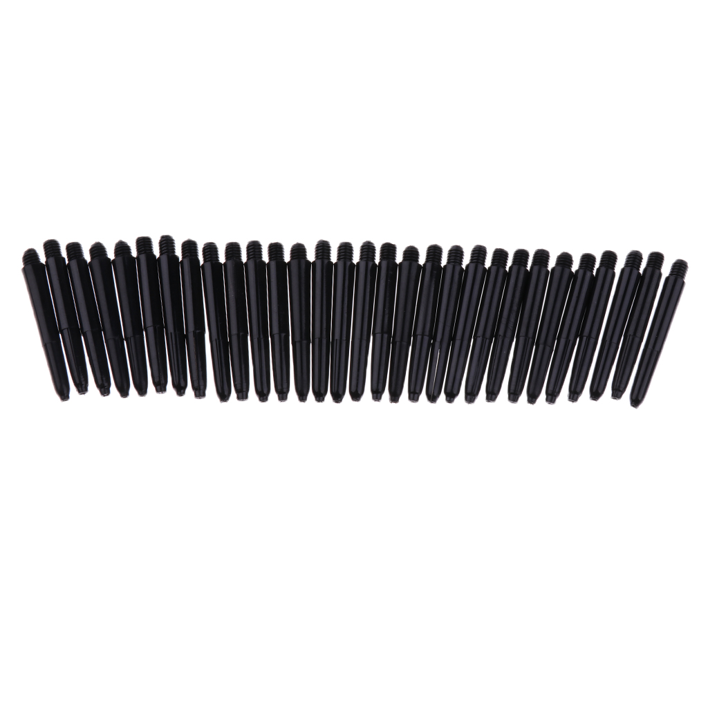 Light 60 Pcs 35mm 2BA Thread Plastic Aluminum Stems Shafts Soft Tip Darts 2BA Thread Dart Shafts Dart Stems